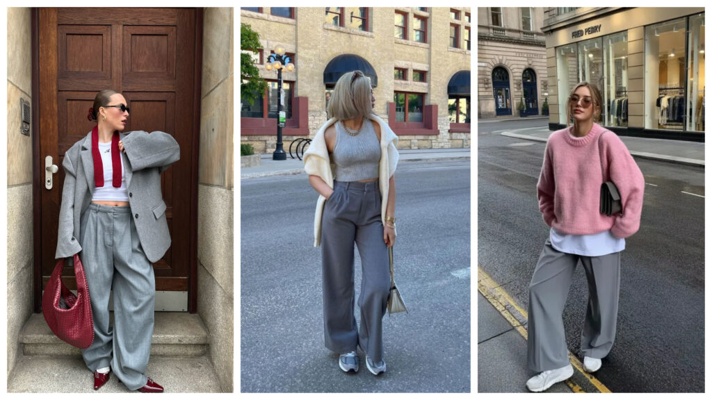 How to Style Grey Pants: 24 Chic Outfit Ideas That Are So Easy to Copy