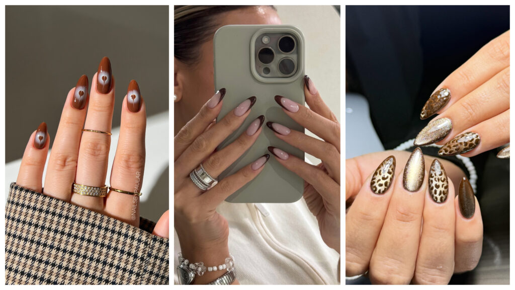 24 Classy Brown Fall Nails That Look So Expensive