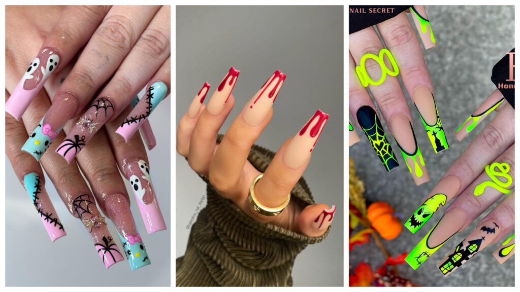 15 Deadly Chic Halloween Coffin Nails Straight Out of a Witch’s Coven