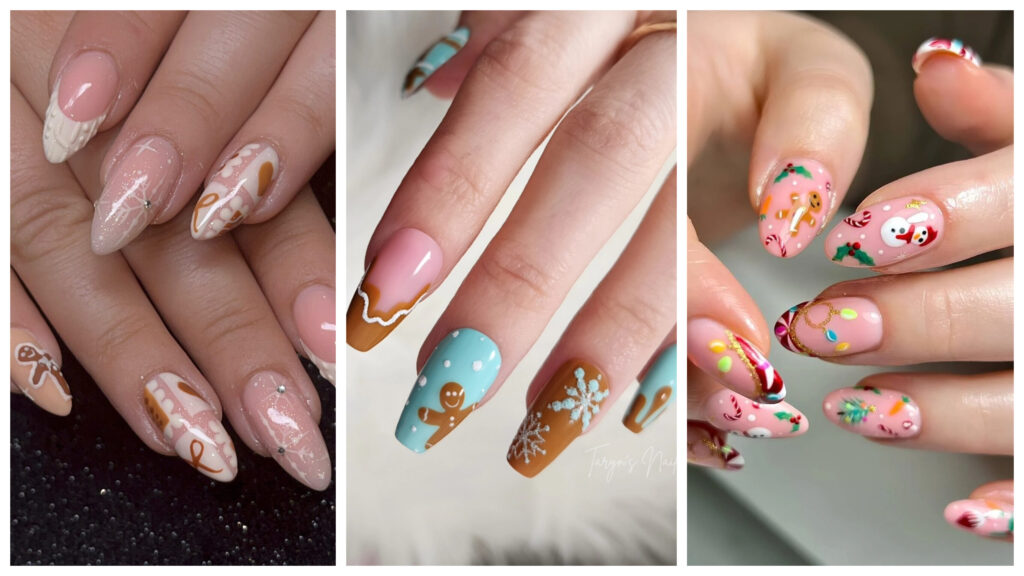 25 GINGERBREAD NAILS TO TRY THIS HOLIDAY SEASON
